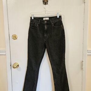 Abercrombie & Fitch Black Flare Jeans